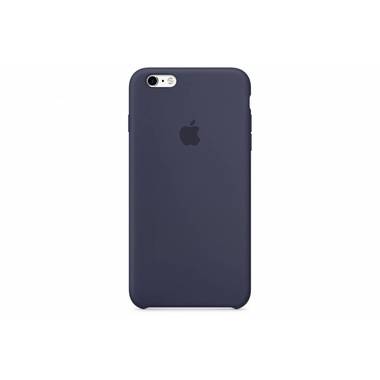 Silicone case voor de iphone 6(s) plus - blauw bij OfficieleHoesjes.nl