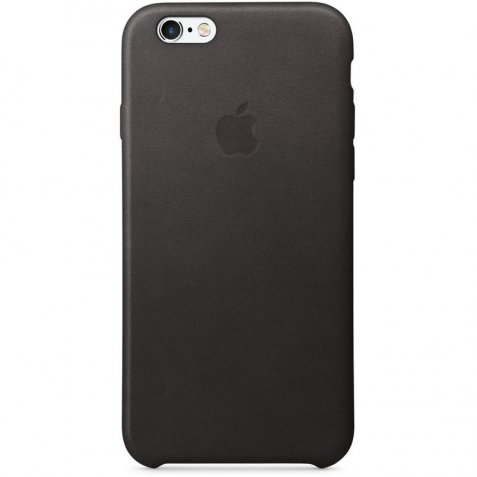 Apple iPhone 6/6s Leather Case Zwart