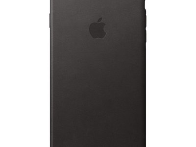 Apple iPhone 6s Plus Leather Case Zwart
