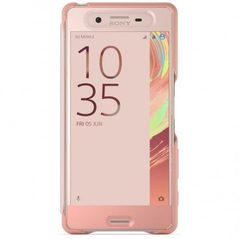 Sony Xperia X Style Cover Touch Rose Gold