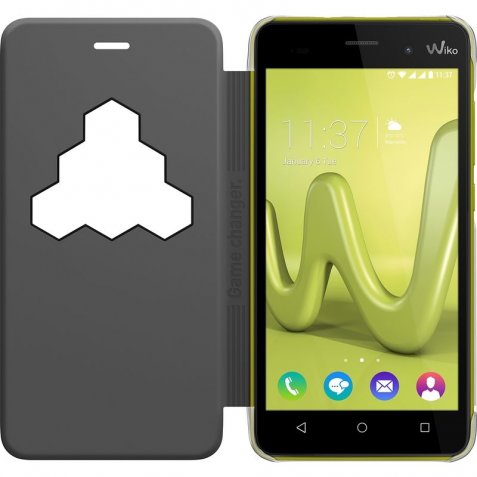 Wiko Lenny 3 View Cover Zwart