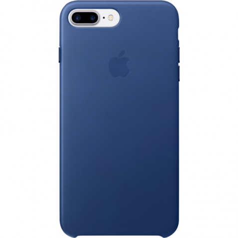 Apple iPhone 7 Plus/8 Plus Leather Case Blauw