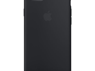 Apple iPhone 7/8 Silicone Back Cover Zwart