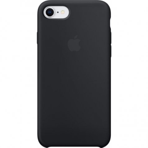 Apple iPhone 7/8 Silicone Back Cover Zwart