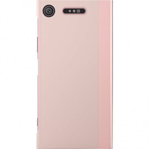 Sony Xperia XZ1 Style Touch Book Case Roze