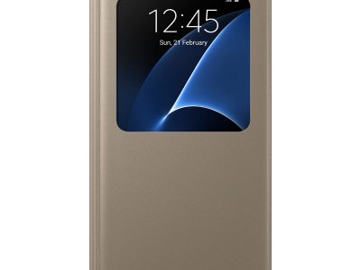 Samsung Galaxy S7 S View Cover Goud