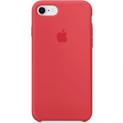 Apple iPhone 7/8 Silicone Back Cover Frambozenrood