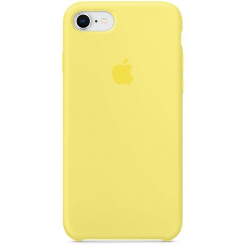 Apple iPhone 7/8 Silicone Back Cover Citroengeel