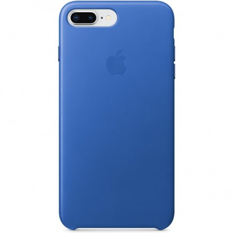Apple iPhone 7 Plus/8 Plus Leather Back Cover Electric Blue
