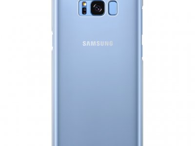 Samsung Galaxy S8 Plus Clear Back Cover Blauw
