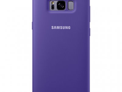 Samsung Galaxy S8 Plus Silicone Cover Paars