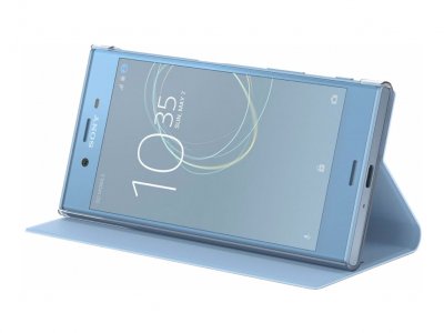 Sony Xperia XZs Style Book Case Blauw