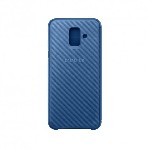 Samsung Galaxy A6 (2018) Wallet Cover Book Case Blauw