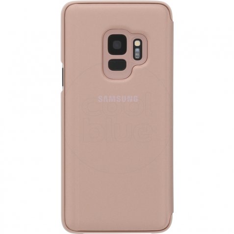 Samsung Galaxy S9 Clear Stand View Cover Goud