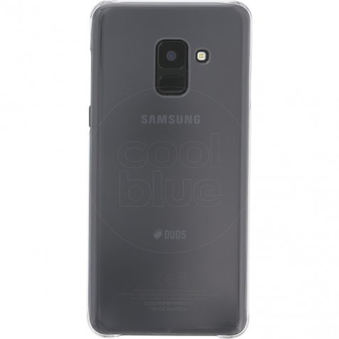 Samsung Galaxy A8 (2018) Clear Back Cover Transparant