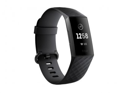 Fitbit Charge 3 Black/Graphite Aluminium