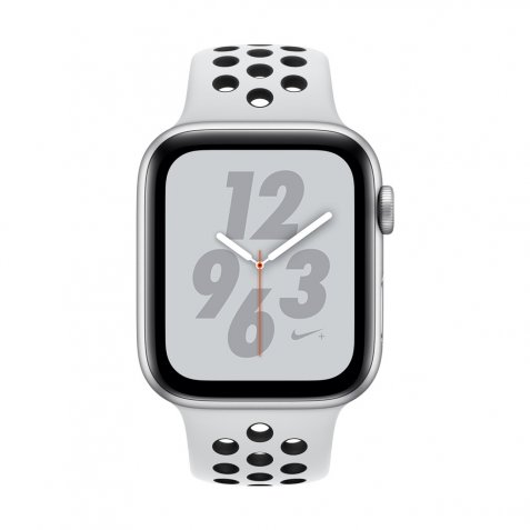 Apple Watch Series 4 44mm Nike+ Zilver Aluminium/Sportband