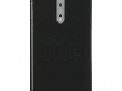 Nokia 8 Flip Book Case Zwart