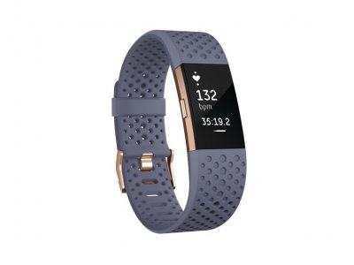 Fitbit Charge 2 Blue/Grey Sport - S