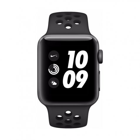 Apple Watch Series 3 Nike+ 42mm Space Grey Aluminium/Zwart Sportband