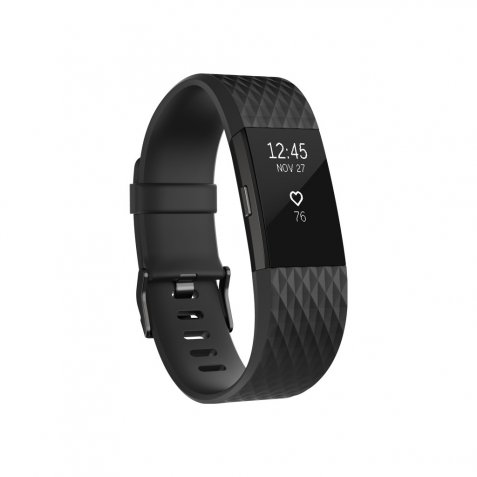 Fitbit Charge 2 Black/Gunmetal - L - Special Edition