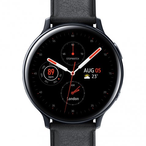 Samsung Galaxy Watch Active2 Zwart 44 mm RVS