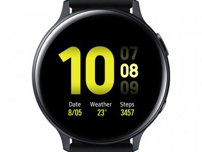 Samsung Galaxy Watch Active2 4G Zwart 44mm Aluminium
