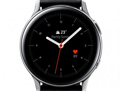 Samsung Galaxy Watch Active2 Zilver / Zwart 40 mm RVS