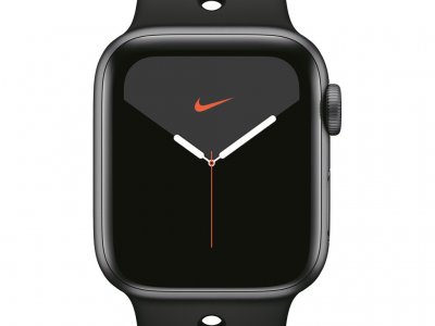 Apple Watch Nike Series 5 40mm Space Gray Aluminium / Zwarte Sportband