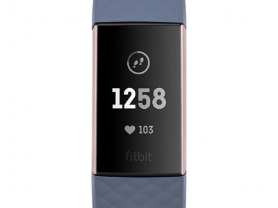 Fitbit Charge 3 Blue Grey/Rose Gold Aluminium