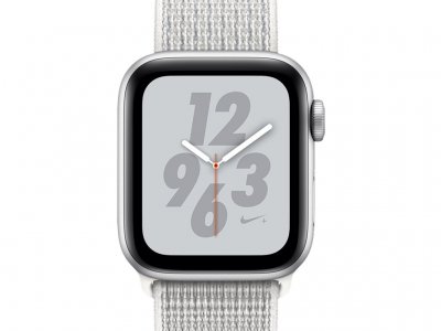 Apple Watch Series 4 40mm Nike+ Zilver Aluminium/Nylon Sportband