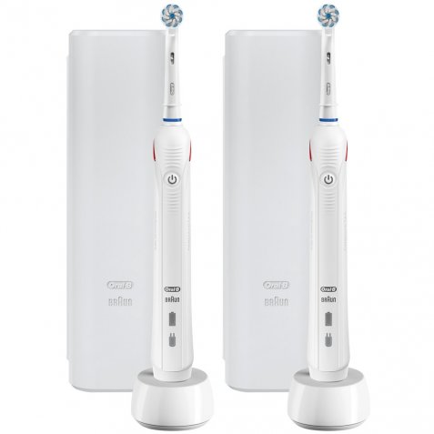 Oral-B PRO 2 2500 Duo Pack Wit