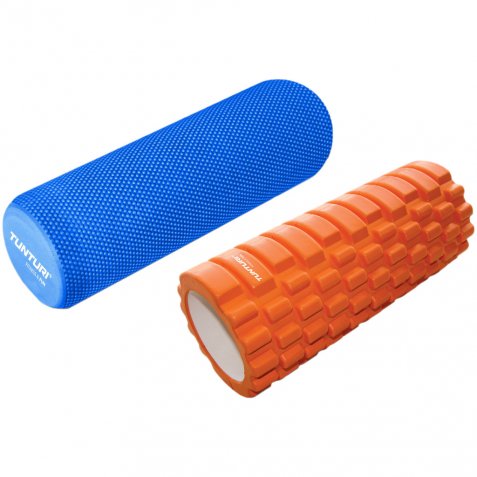 Tunturi Yoga Massage Roller + Yoga Foam Grid Roller