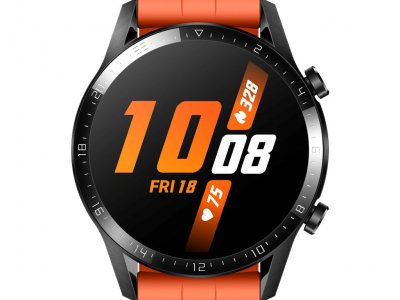 Huawei Watch GT 2 Zwart/Oranje 46mm