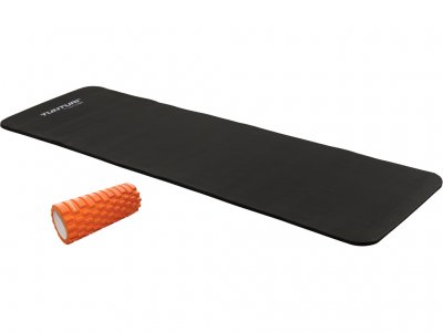 Tunturi Fitnessmat NBR + Yoga Foam Grid Roller
