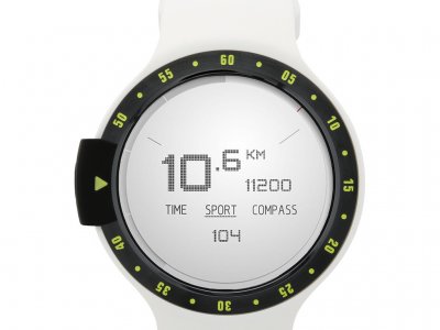 Ticwatch S Smartwatch Glacier