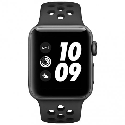 Apple Watch Series 3 Nike+ 42mm Space Gray Aluminium/Zwart