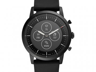 Fossil Collider Hybrid HR Smartwatch FTW7010 Zwart