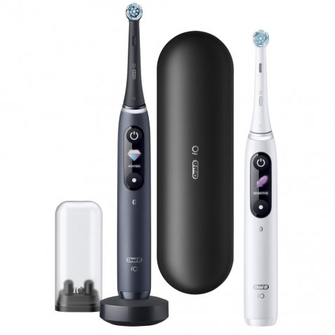 Oral-B iO - 8n - Elektrische Tandenborstels Wit En Zwart