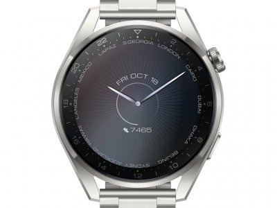 Huawei Watch 3 Pro Elite 4G Zilver/Zilver 49mm