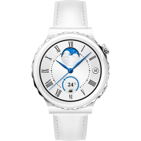 Huawei Watch GT 3 Pro Keramiek Elegant Wit 43 mm