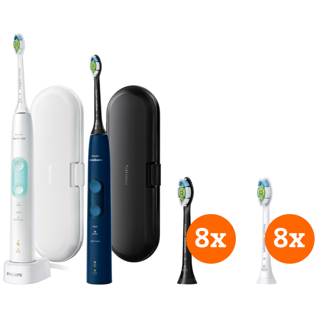Philips Sonicare Protectiveclean 5100 Elektrische Zahnbürste Hx6851/34 Philips Sonicare ProtectiveClean 5100 HX6851/34+ Optimal White
